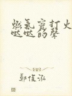 燃气灶打火没有哒哒的声