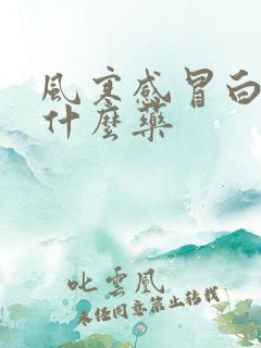 风寒感冒白痰吃什么药