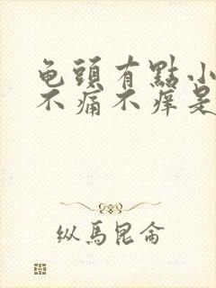 龟头有点小红点不痛不痒是什么情况