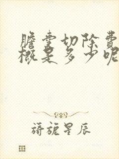 胆囊切除费用大概是多少呢