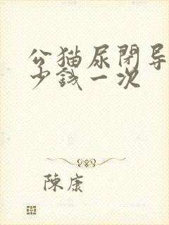 公猫尿闭导尿多少钱一次