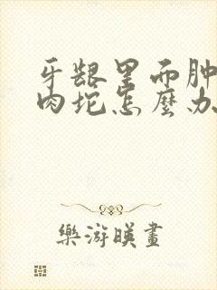 牙龈里面肿了个肉坨怎么办