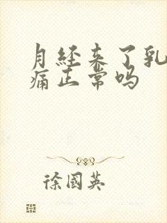 月经来了乳房胀痛正常吗