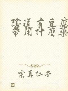 阴道有豆腐渣白带用什么药