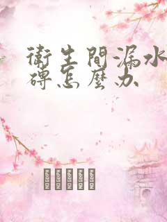 卫生间漏水不砸砖怎么办