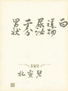 男子尿道白色脓状分泌物