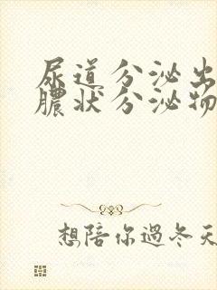 尿道分泌出流黄脓状分泌物原因