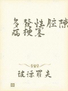 多发性腔隙性脑病梗塞