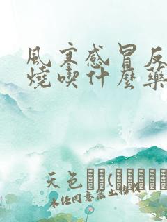 风寒感冒反复发烧吃什么药