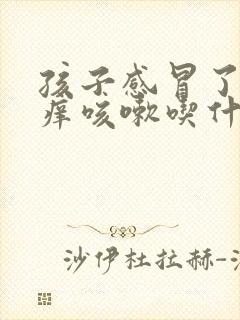 孩子感冒了喉咙痒咳嗽吃什么药