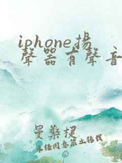 iphone扬声器有声音听筒没声音