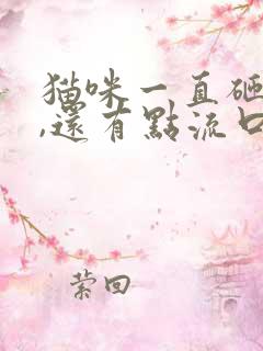 猫咪一直砸吧嘴,还有点流口水