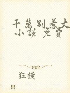 千万别惹大师兄 小说 免费