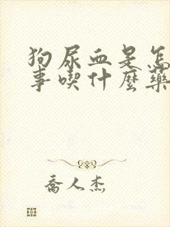 狗尿血是怎么回事吃什么药用什么药