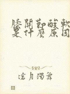 膝关节酸软无力是什么原因