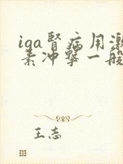 iga肾病用激素冲击一般几个疗程