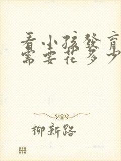 看小孩发育迟缓需要花多少价格