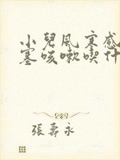 小儿风寒感冒鼻塞咳嗽吃什么药