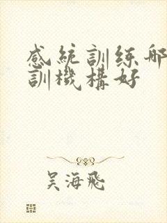 感统训练哪家培训机构好