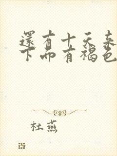 还有十天来月经下面有褐色分泌物