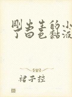 刚出生的小猫吐了白色黏液或泡沫