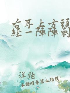 右耳上方头部神经一阵阵刺痛