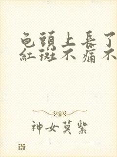 龟头上长了一些红斑不痛不痒