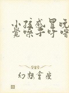 小孩感冒晚上睡觉嗓子呼噜呼噜的是有痰吗