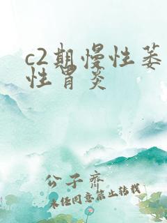 c2期慢性萎缩性胃炎