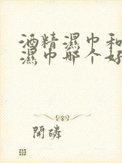 酒精湿巾和杀菌湿巾哪个好