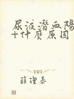 尿液潜血阳性1+什么原因