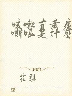 咳嗽有黄痰声音嘶哑是什么原因