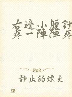 右边小腹针扎的疼一阵阵疼