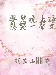 婴儿晚上睡觉突然哭一声又睡着了