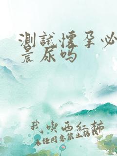 测试怀孕必须是晨尿吗