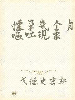 怀孕几个月会有呕吐现象