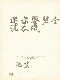 迷你婴儿全自动洗衣机