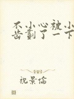 不小心被小狗牙齿划了一下但没有出血