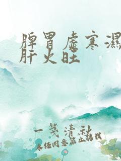 脾胃虚寒湿气重肝火旺