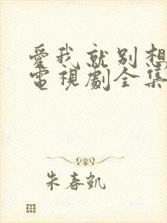 爱我就别想太多电视剧全集免费播放