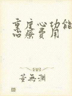 重度心功能衰竭治疗费用