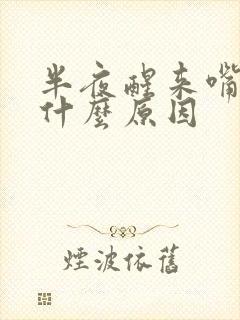 半夜醒来嘴苦是什么原因