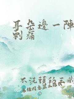 耳朵边一阵一阵刺痛