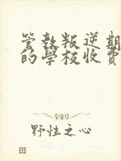 管教叛逆期孩子的学校收费多少