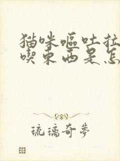 猫咪呕吐拉稀不吃东西是怎么回事