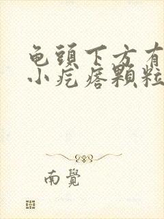 龟头下方有一圈小疙瘩颗粒是什么原因