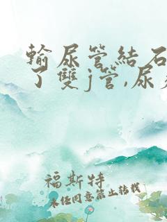 输尿管结石放置了双j管,尿疼尿频