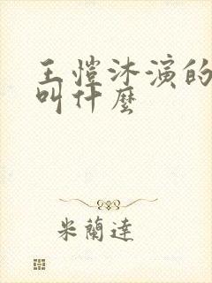 王恺沐演的短剧叫什么