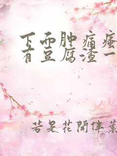 下面肿痛瘙痒还有豆腐渣一样的分泌物