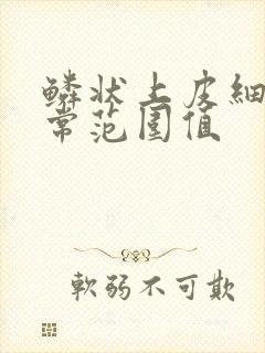 鳞状上皮细胞正常范围值